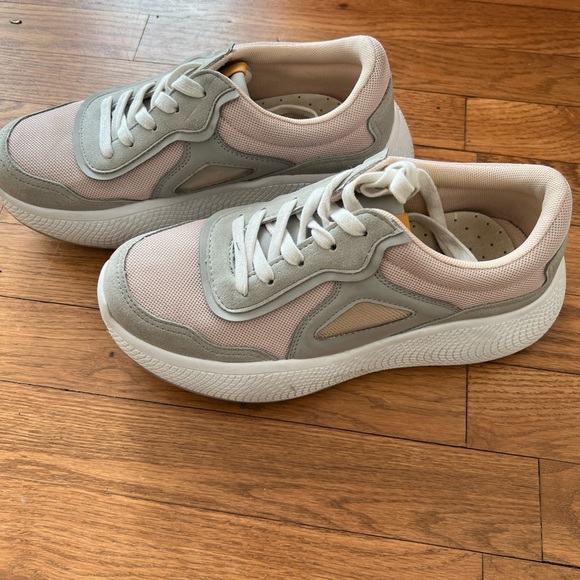Zara Platform Sneakers Pink & Gray size 8 - Picture 5 of 6
